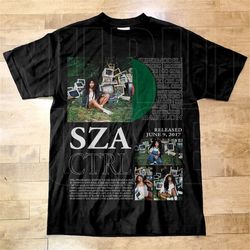 vintage bootleg inspired tee | graphic unisex tee, sza - crtl shirt, aesthetic pop album tee sz11