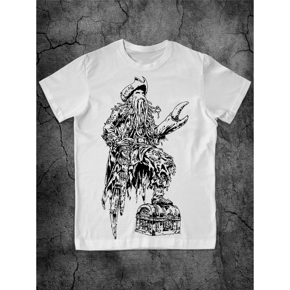 Davy Jones SVGĀ Pirates Of The Caribbean Octopus Head Black Pearl CalibriĀ Digital SVG EPS AI