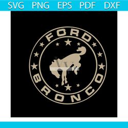 ford bronco vintage star bronco svg, ford bronco logo svg, trending svg