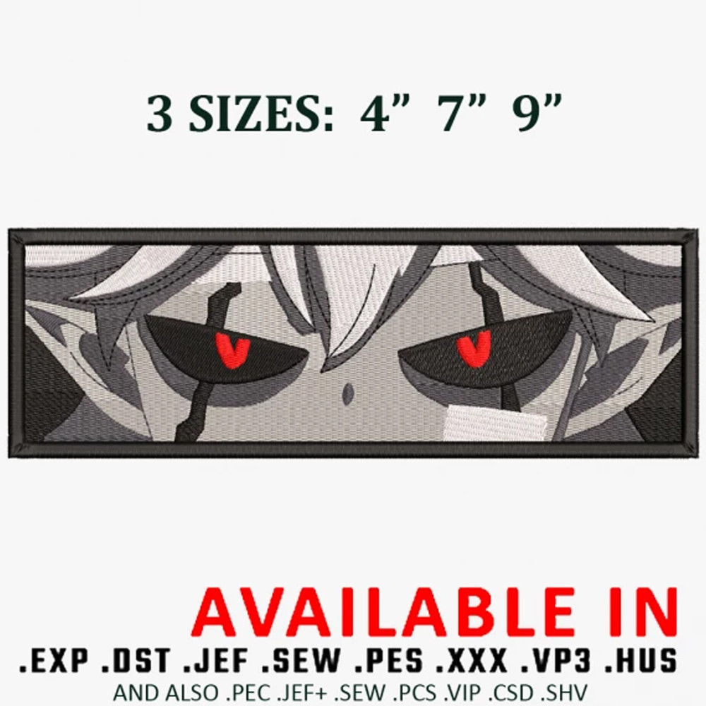 Liebe Eyes Embroidery Design