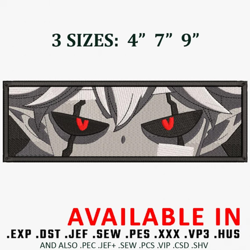 Liebe Eyes Embroidery Design