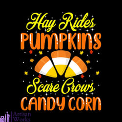 hay rides pumpkins scare crows candy corn svg, thanksgiving svg