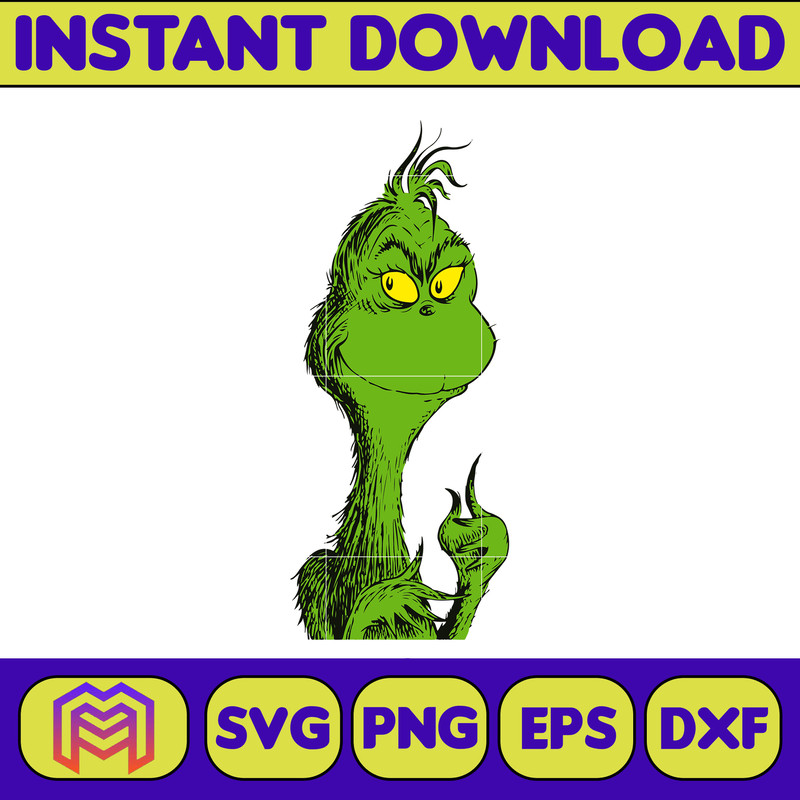 Grinch SVG, Grinch Christmas Svg, Grinch Face Svg, Grinch Hand Svg, Clipart Cricut Vector Cut File, Instant Download (373).jpg