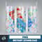 Little Mermaid Tumbler Wrap, 20 oz Skinny Tumbler Wrap, Little Mermaid Sublimation Designs, Mermaid Princess Girls (47).jpg