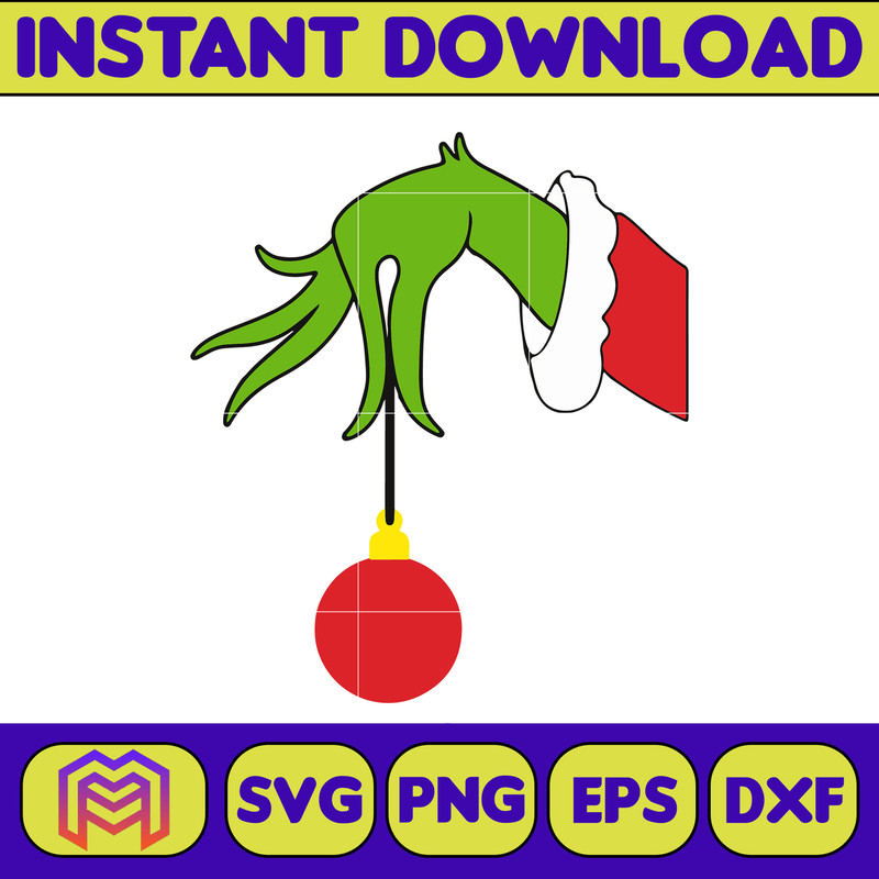 Grinch SVG, Grinch Christmas Svg, Grinch Face Svg, Grinch Hand Svg, Clipart Cricut Vector Cut File, Instant Download (392).jpg