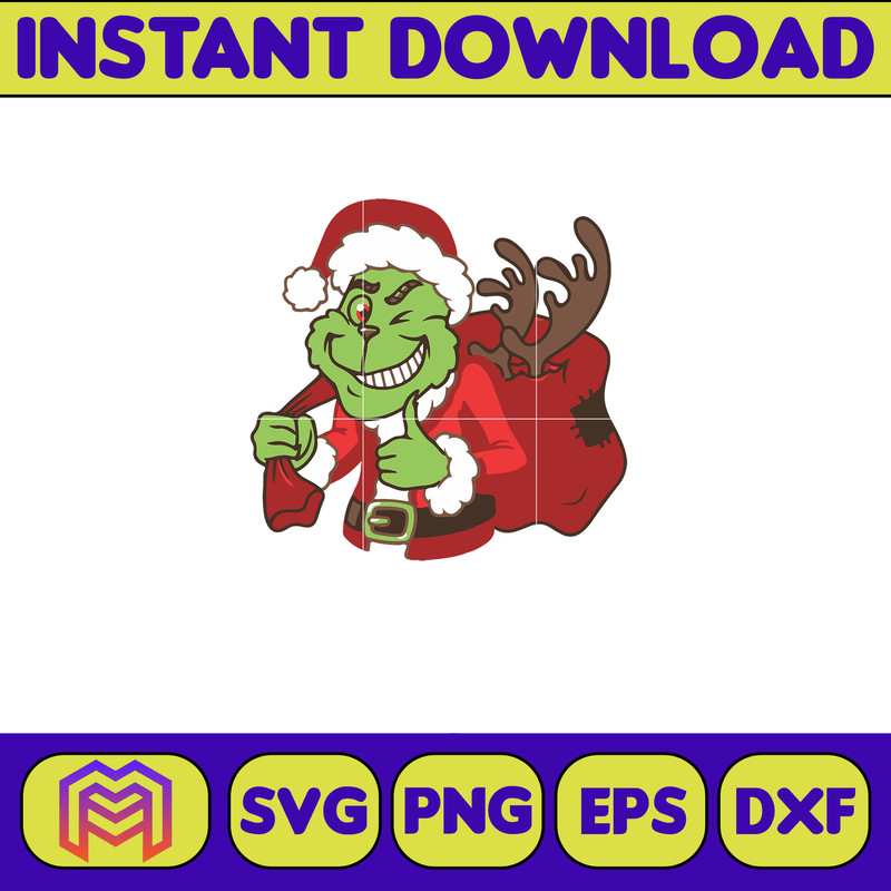 Grinch SVG, Grinch Christmas Svg, Grinch Face Svg, Grinch Hand Svg, Clipart Cricut Vector Cut File, Instant Download (422).jpg