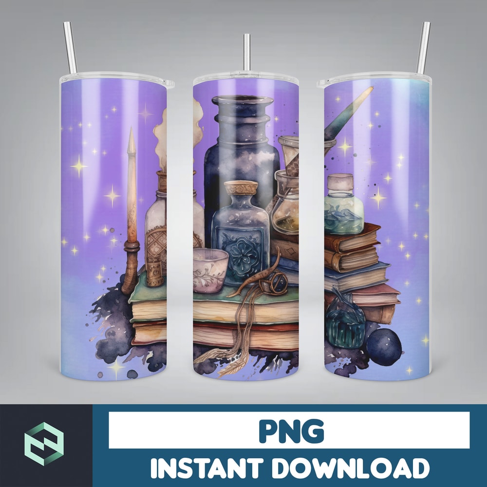 Harry Tumbler Wrap, 20 oz Potter Tumbler PNG, Image Sublimation, Harry Magic Tumbler, HP Wizard Tumbler (31).jpg