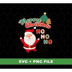 Merry Christmas Svg, Ho Ho Ho Svg, Love Christmas Svg, Merry Christmas Svg, Christmas Caro Style Svg, SVG For Shirts, PN