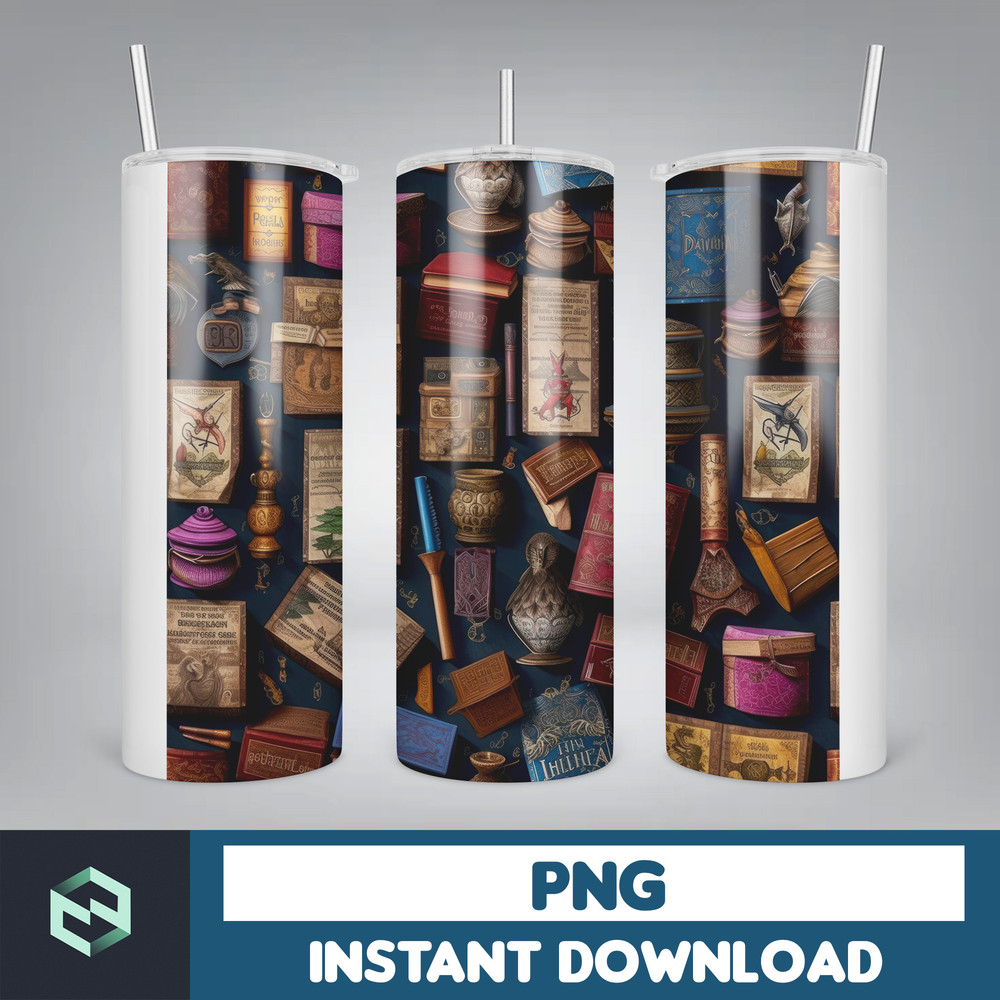 Harry Tumbler Wrap, Harry Magic Tumbler, 20 oz Potter Tumbler PNG Image Sublimation, HP Wizard Tumbler (30).jpg