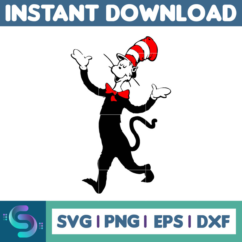 Dr Seuss Svg, Cat In The Hat SVG, Dr Seuss Hat SVG, Green Eggs And Ham Svg, Dr Seuss for Teachers Svg, Cricut, Thing Svg (307).jpg