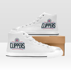 Clippers Shoes, High-top Sneakers, Handmade Footwear