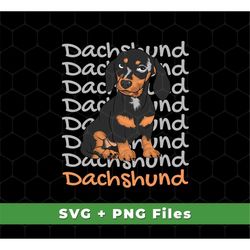 Dachshund Dog Svg, Best Dog Ever Svg, Dachshund Lover Svg, Dachshund Svg, Dachshund Shirt, Dachshund Design, Svg For Shi