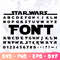 Star Wars Font SVG, Star Wars Font Alphabet, Star Wars Font Canva, Star Wars Font PNG For Cricut, Star Wars Letters