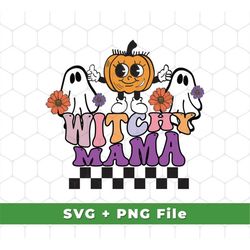 Witchy Mama, Pumpkin And Boos, Spooky Halloween, Halloween's Day Gifts, Halloween Party, Halloween Holiday, Svg For Shir