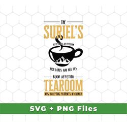 The Suriel's Hottest Tea In Prythian Svg, High Lord Svg, Tearoom Svg, Now Acceptant Payment In Kitchen Svg, SVG For Shir