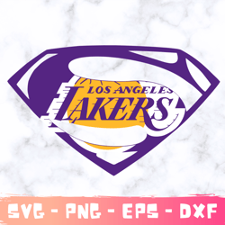super la lakers svg ,la lakers nba character, la lakers svg bundle, la lakers cutting files . layered files