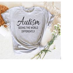 autism seeing the world differently shirt,autism month shirt,autism awareness t-shirt,neurodiversity tee,gift for specia