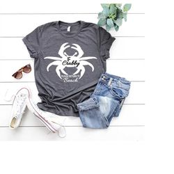 if crabby please return to beach shirt,vacation shirt,beach trip t-shirt,crab shirt,beach party shirt,beach life shirt,g