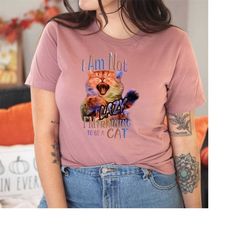 i'm not lazy i'm training to be a cat shirt,crazy cat lady shirt,i'm not lazy funny cat t-shirt,cat mama gift,cat lover
