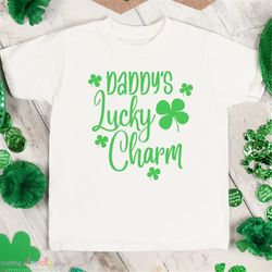 Daddy's Lucky Charm svg, Onesie svg, St Patrick's Day Svg, Irish svg, Toddler svg, Cricut projects, Silhouette, Kid St.
