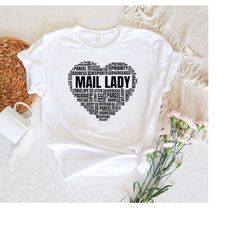 Mail Lady Shirt,Postal Office Worker T-Shirt,Postal Worker Gift,Postal Mail Carrier,Retirement Gift,Postal Life Shirt,Gi