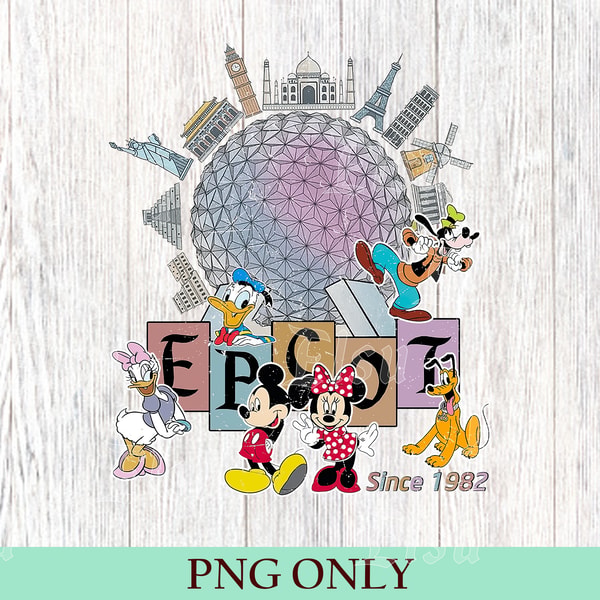 Disney Epcot World Tour PNG, Disney Epcot PNG, Mickey And Fr | Inspire ...