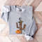 Cactus Halloween Sweatshirt, Halloween Sweatshirt, Halloween Shirt, Ghost Sweatshirt, Cute Spooky Shirt, Cowboy Ghost Shirt, Halloween Gift - 3.jpg
