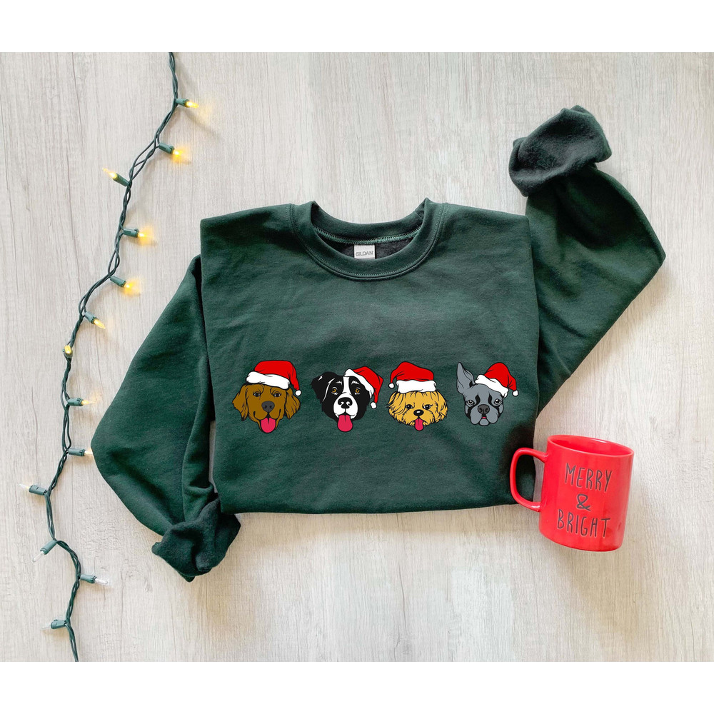 Christmas Dog Sweatshirt, Dog Owner Christmas Gift, Dog Christmas Sweatshirt, Christmas Sweater, Holiday Sweater, Christmas Shirt, Dog Gift - 1.jpg