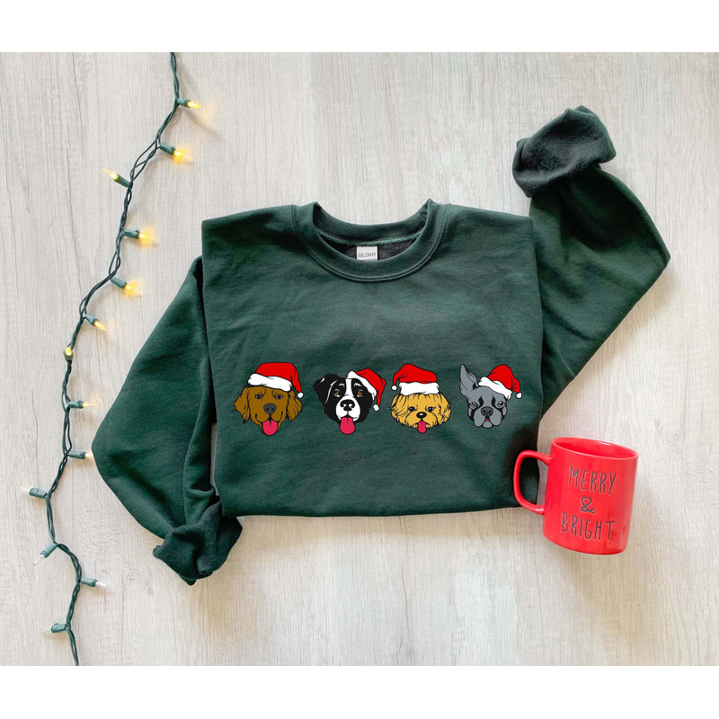 Christmas Dog Sweatshirt, Dog Owner Christmas Gift, Dog Christmas Sweatshirt, Christmas Sweater, Holiday Sweater, Christmas Shirt, Dog Gift - 1.jpg