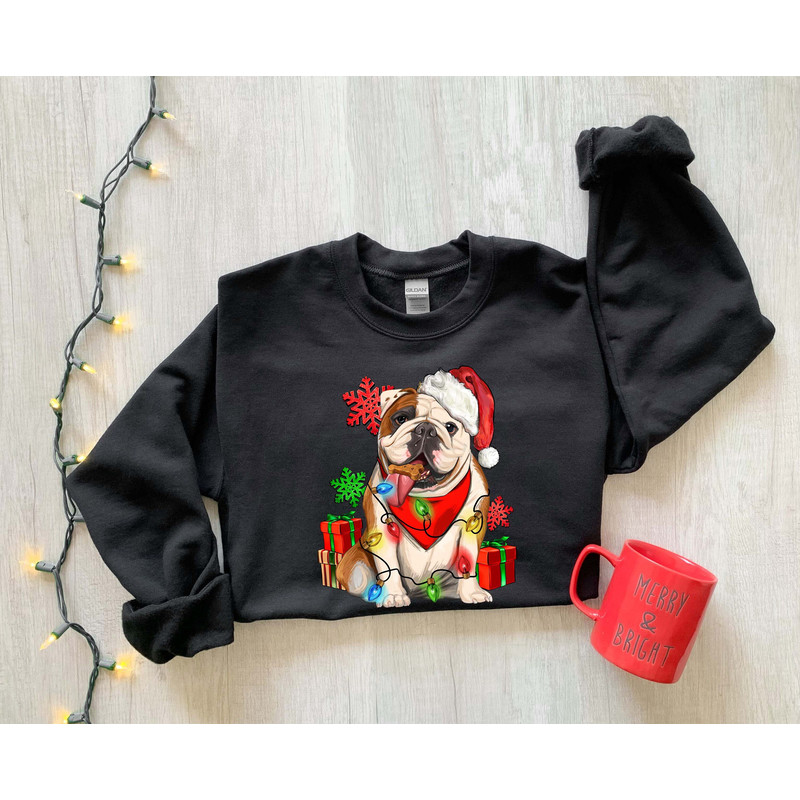 Christmas Sweatshirt, Christmas Dogs Sweatshirt, Dog Mom Shirt, Christmas Dogs Sweatshirt, Dogs Sweatshirt, Puppies Shirt, Christmas Shirt - 1.jpg