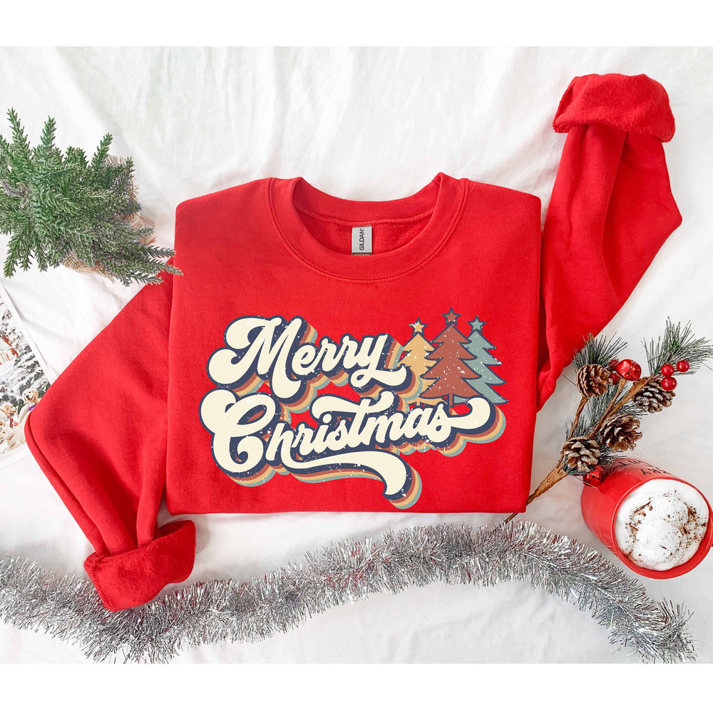 Christmas Sweatshirt, Womens Christmas Sweatshirt, Christmas Sweatshirts for Women, Christmas Gift Women,Merry Christmas Sweatshirt - 1.jpg