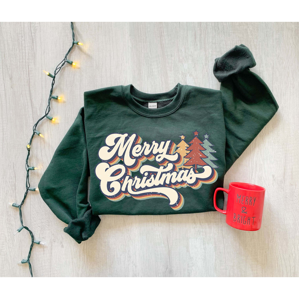 Christmas Sweatshirt, Womens Christmas Sweatshirt, Christmas Sweatshirts for Women, Christmas Gift Women,Merry Christmas Sweatshirt - 3.jpg
