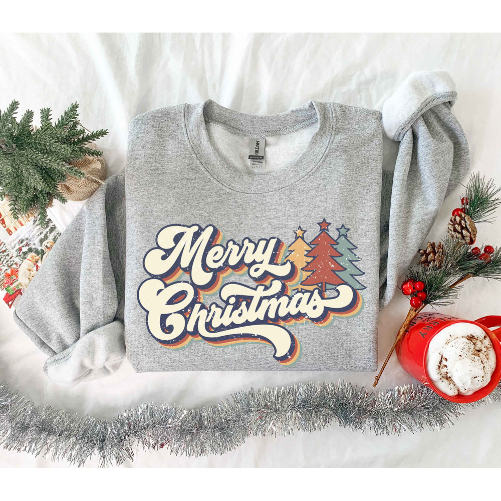 Christmas Sweatshirt, Womens Christmas Sweatshirt, Christmas Sweatshirts for Women, Christmas Gift Women,Merry Christmas Sweatshirt - 5.jpg