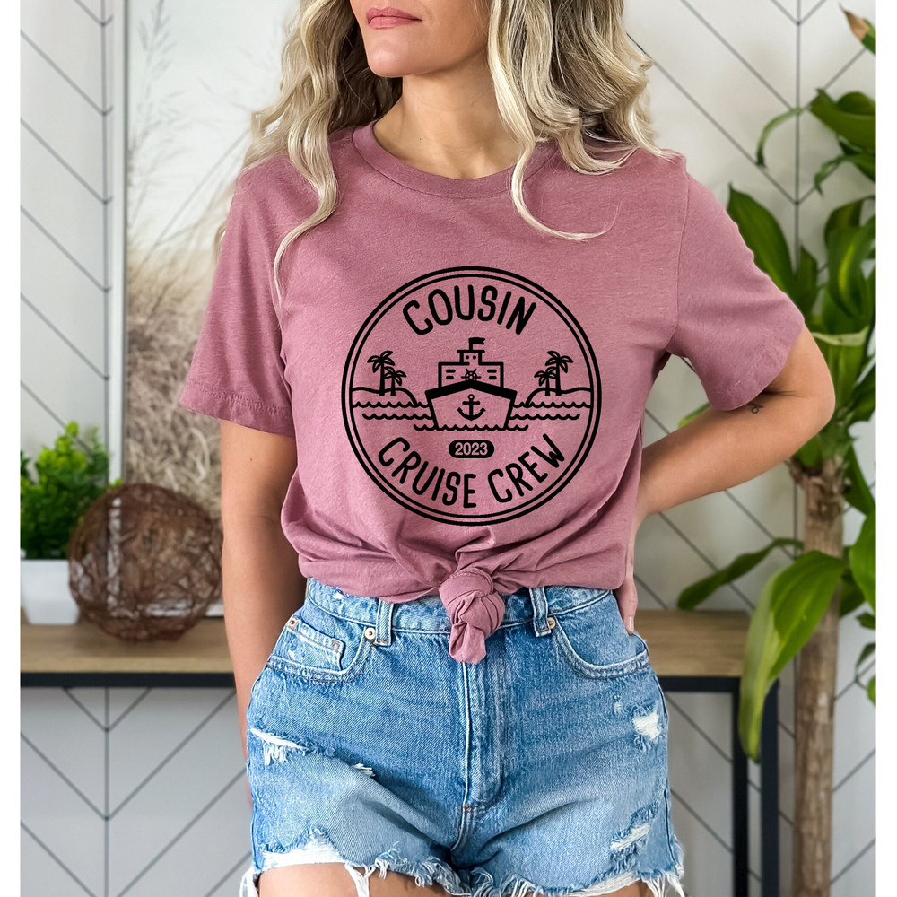 Cousin Cruise Crew Shirt, Cruise Squad, Family Cruise Shirt, Cruise 2023 Shirt, Family Vacation Shirt, 2023 Cruise Squad, Family Travel - 3.jpg