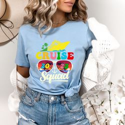 cruise trip shirt , cruise squad 2023 shirt, cruise vocation shirt, cruise 2023 shirt, family matching cruise shirt, mat