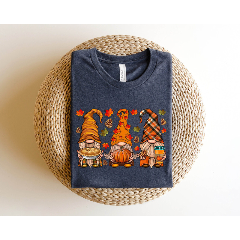 Cute Fall Sweatshirt, Fall Gnomes Sweat, Thanksgiving Sweat, Autumn Sweat, Pumpkin Sweat, Gnome Fall Sweat, Thanksgiving Gnomes,Gnomes Sweat - 1.jpg