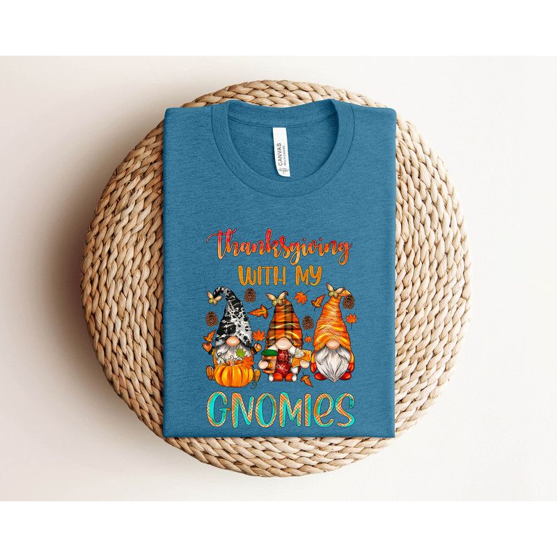 Cute Fall Sweatshirt, Fall Gnomes Sweat, Thanksgiving Sweat, Autumn Sweat, Pumpkin Sweat, Gnome Fall Sweat, Thanksgiving Gnomes,Gnomes Sweat - 3.jpg