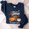 Fall For Jesus He Never Leaves, Thanksgiving Autumn Sweatshirt, Autumn Hoodie, Thanksgiving Gift, Thanksgiving Fall Gift - 4.jpg