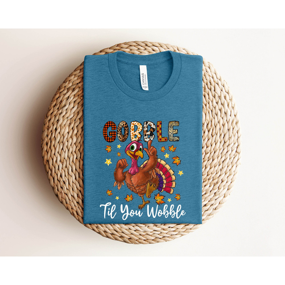 Gobble Gobble Til You Wobble Sweatshirt, Thanksgiving Sweatshirt,Turkey Shirt,Gift For Thanksgiving,Funny Turkey Sweatshirt,Thanksgiving Day - 3.jpg