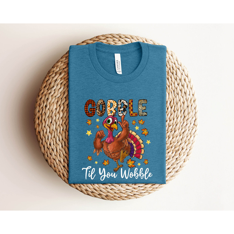 Gobble Gobble Til You Wobble Sweatshirt, Thanksgiving Sweatshirt,Turkey Shirt,Gift For Thanksgiving,Funny Turkey Sweatshirt,Thanksgiving Day - 3.jpg