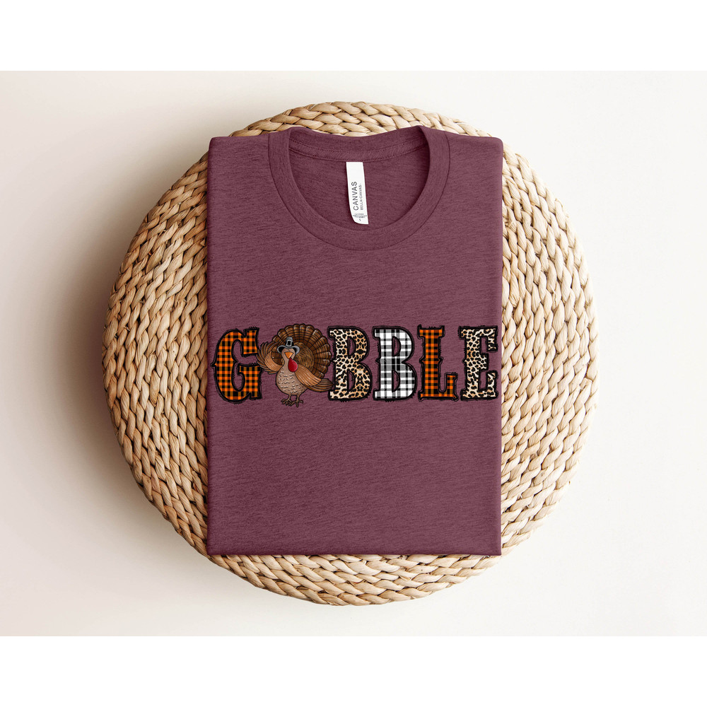Gobble Sweatshirt Hoodie, Gobble Turkey Sweatshirt, Thanksgiving Sweatshirt, Thanksgiving Hoodie, Trendy Hoodie, Trendy Sweatshirt - 5.jpg