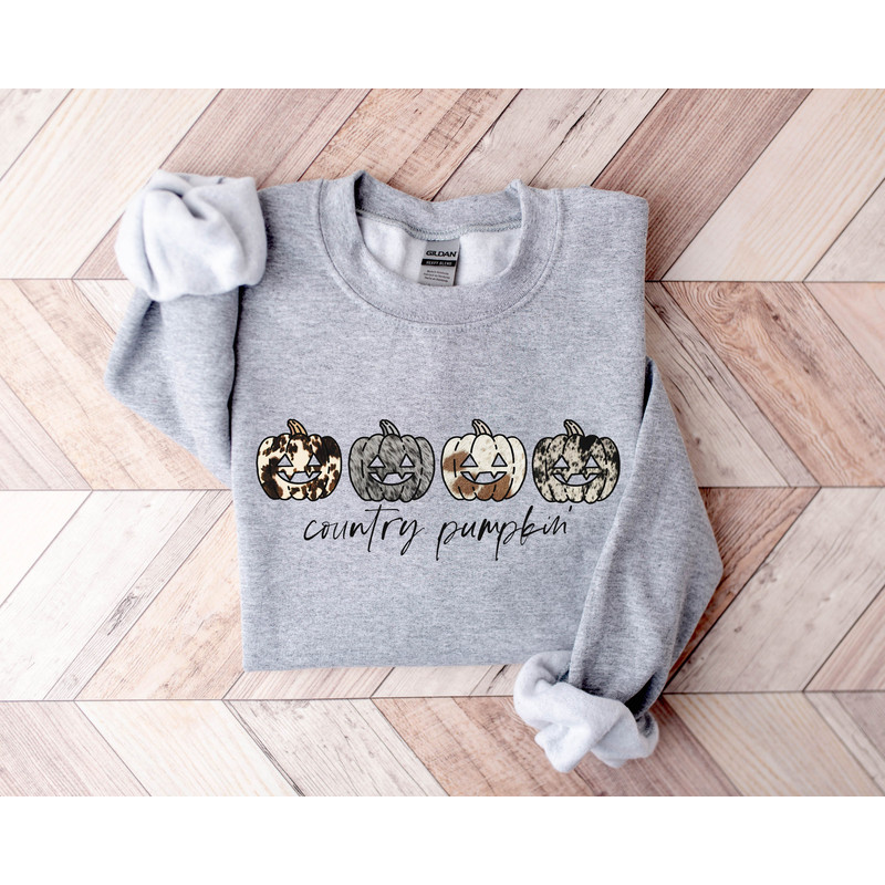 Halloween Pumpkin Sweatshirt, Country Pumpkin Hoodie, Halloween Sweatshirt, Halloween Hoodie,Country Pumpkin Western Fall Sweatshirt - 2.jpg