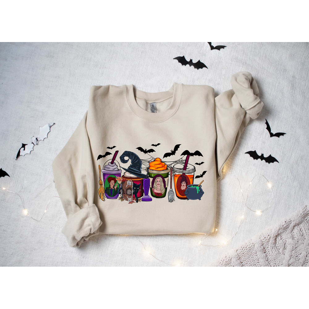Hocus Pocus Coffee Shirt, Hocus Pocus Shirt, Witch Shirt, Halloween Coffee Tee, Halloween Shirt, Spell Shirt, Pot Tee, Halloween Sweatshirt - 2.jpg