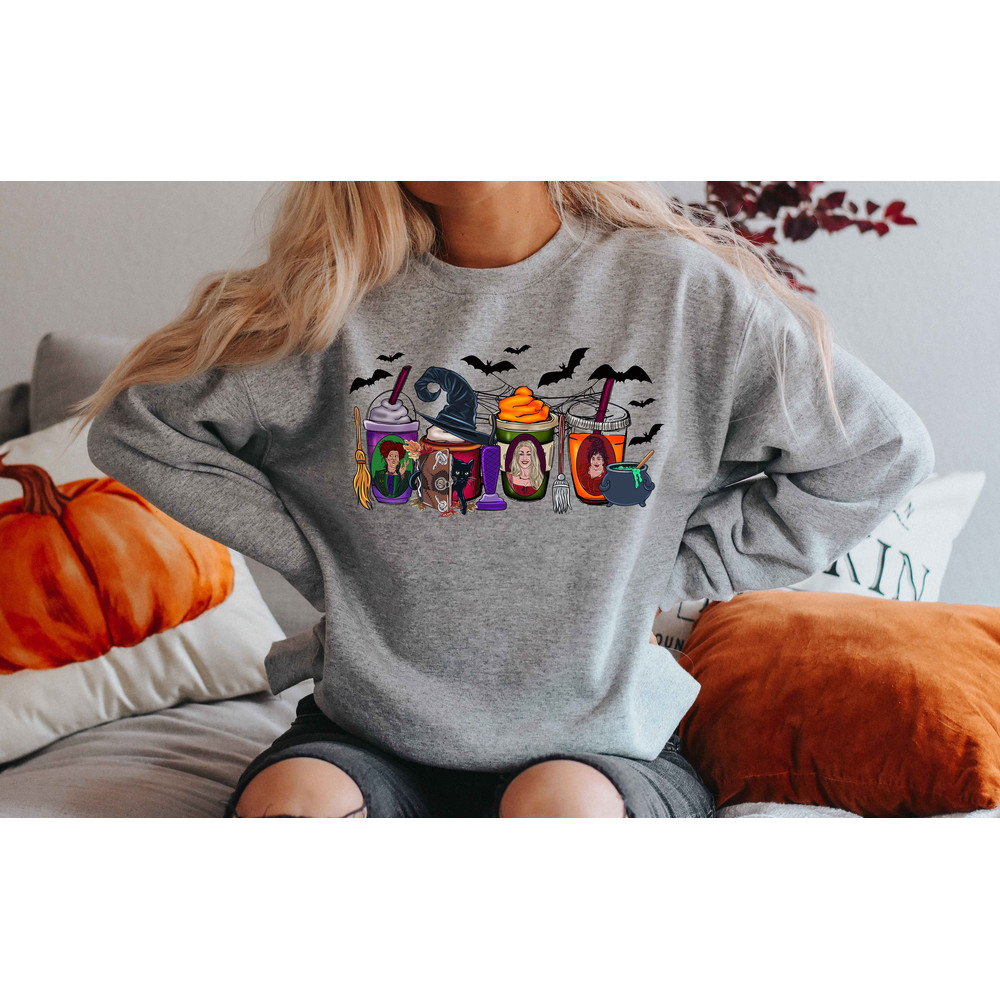 Hocus Pocus Coffee Shirt, Hocus Pocus Shirt, Witch Shirt, Halloween Coffee Tee, Halloween Shirt, Spell Shirt, Pot Tee, Halloween Sweatshirt - 3.jpg