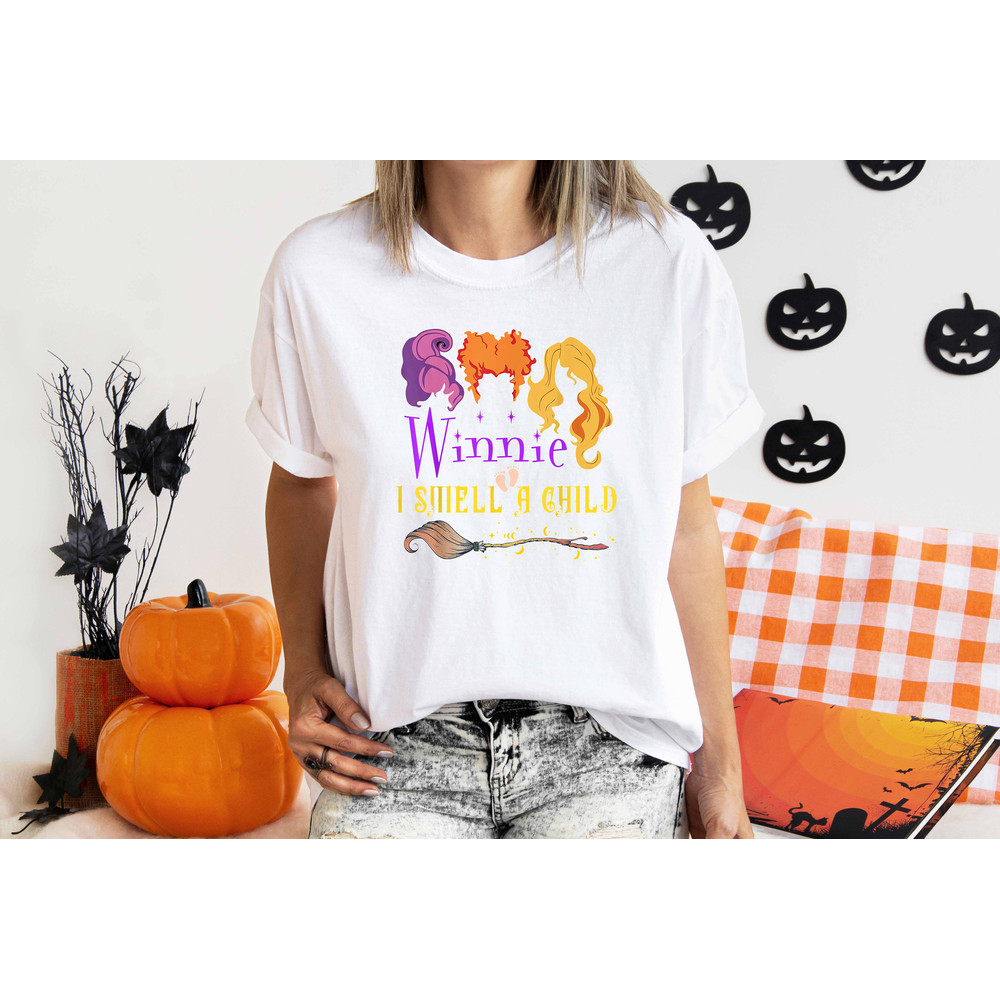 Its Just A Buhch of Hocus Pocus Sweatshirt Women Halloween sweater, Halloween Party gifts, Hocus Pocus sweatshirt, Sanderson Sisters sweater - 4.jpg