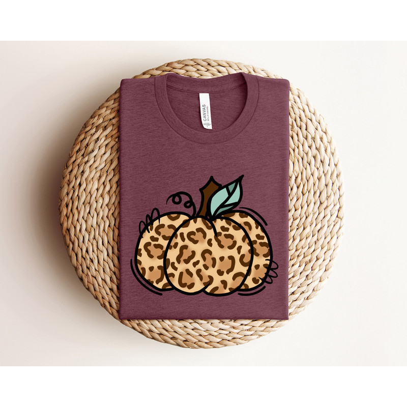 Leopard Pumpkin Sweatshirt,Pumpkin Season Sweater,Thanksgiving Tshirt,Halloween Shirt,Fall Apparel,Autumn Hoodie,Thanksgiving Gifts - 5.jpg