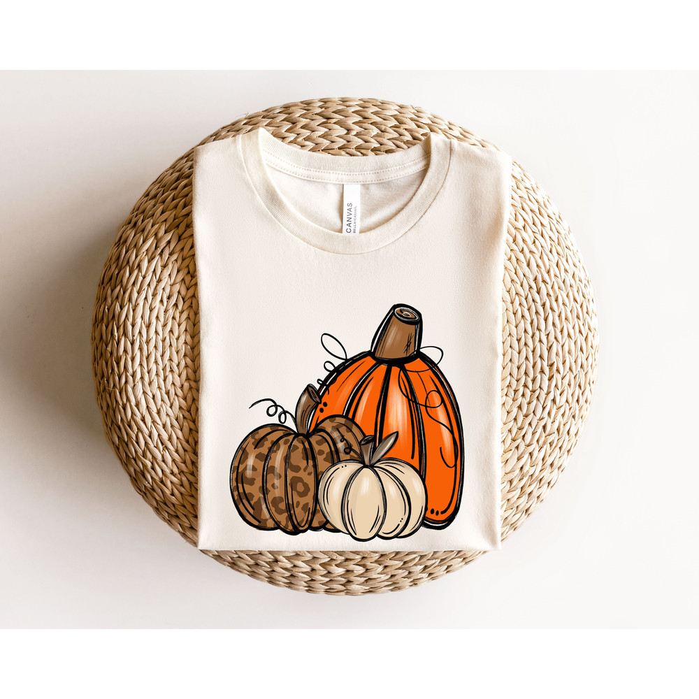 Leopard Pumpkin Sweatshirt,Pumpkin Season Sweater,Thanksgiving Tshirt,Halloween Shirt,Fall Apparel,Autumn Hoodie,Thanksgiving Gifts - 2.jpg