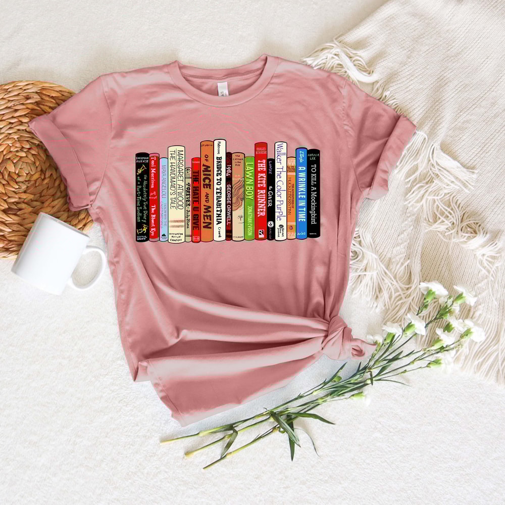 New Banned Shirt, Banned Books Shirt, Banned Books Sweatshirt, Unisex Super Soft Premium Graphic T-Shirt,Reading Shirt Librarian Shirt - 2.jpg