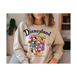 disneyland est 1955 california svg, family trip svg, mouse trip svg, vinyl cut file, svg, pdf, jpg, png, ai printable de