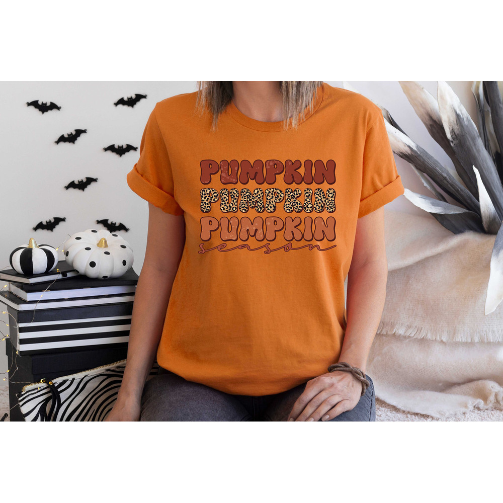 Pumpkin Season Sweatshirt, Fall Sweatshirt Pumpkin, Fall Gifts, Autumn Sweaters for Women, Fall Season Sweater, Autumn Sweatshirt Gift - 5.jpg